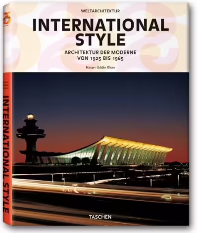 Корицата на World Architecture - International Style