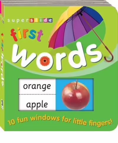 Корицата на Super Slide First Words